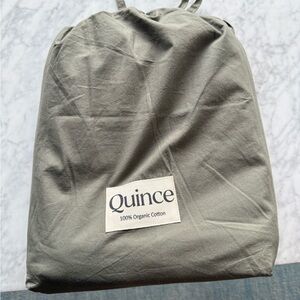 NWOT Quince Organic Cotton Duvet Set